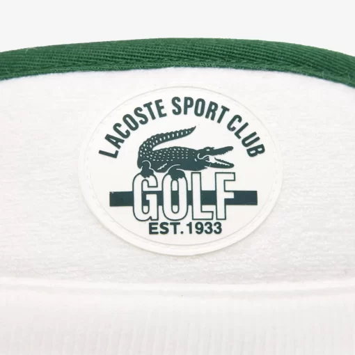 Lacoste Golf-Cotton Pique Golf Visor