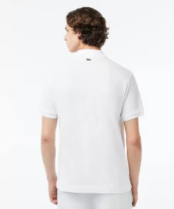 Lacoste Polo Shirts-Cotton Pique L.12.12 Badge Detail Polo Shirt