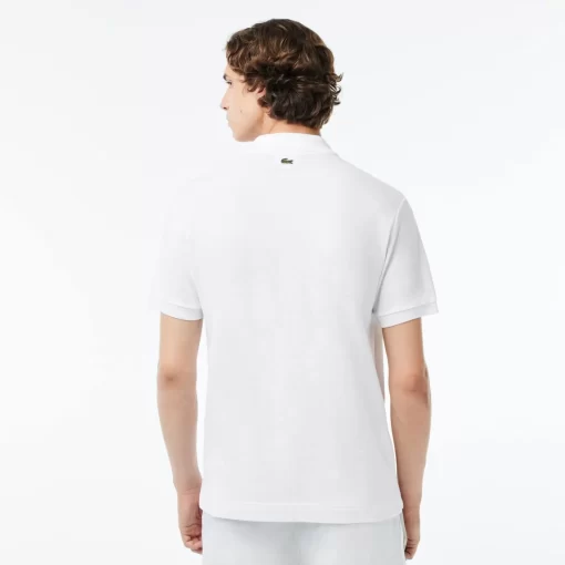 Lacoste Polo Shirts-Cotton Pique L.12.12 Badge Detail Polo Shirt