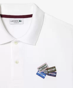 Lacoste Polo Shirts-Cotton Pique L.12.12 Badge Detail Polo Shirt