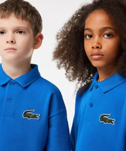 Lacoste Girl Clothing-Cotton Pique Polo Shirt