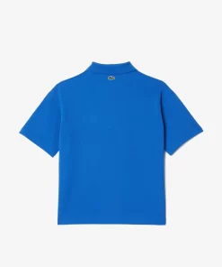 Lacoste Girl Clothing-Cotton Pique Polo Shirt