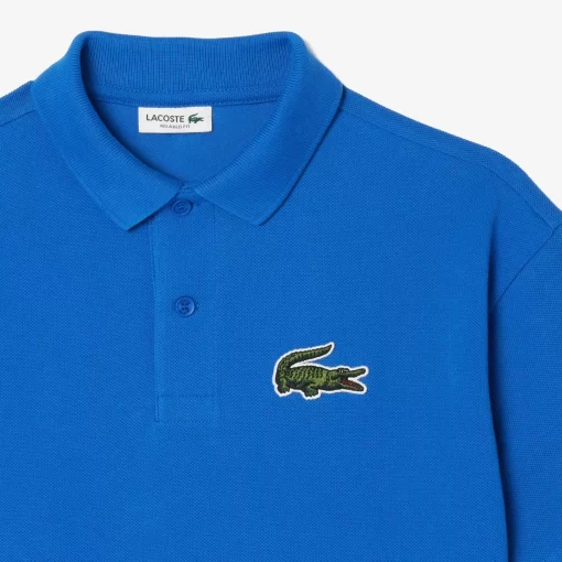 Lacoste Girl Clothing-Cotton Pique Polo Shirt