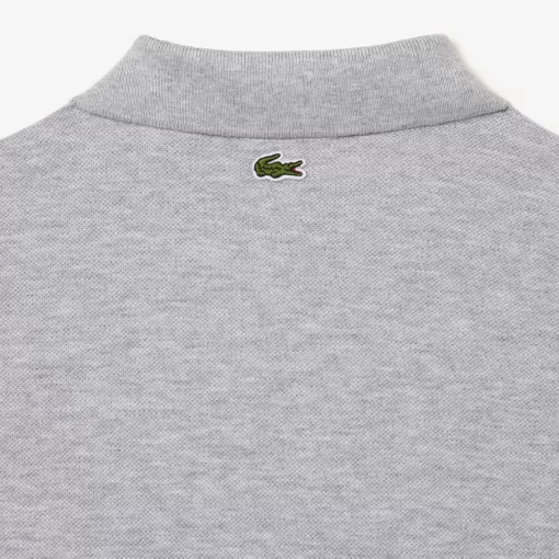 Lacoste Girl Clothing-Cotton Pique Print Polo Shirt