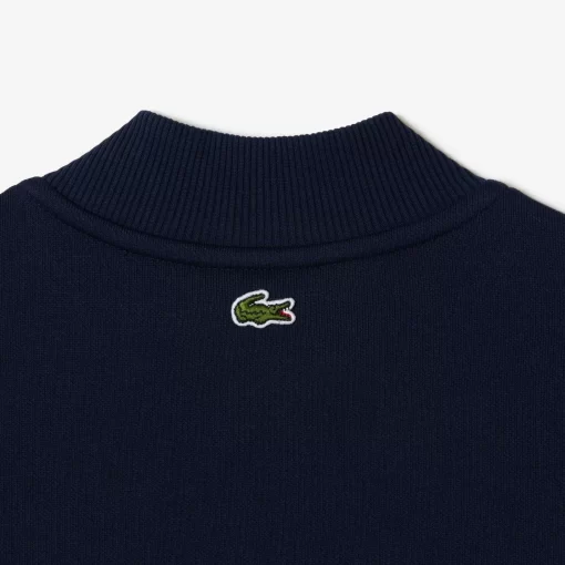 Lacoste Girl Clothing-Cotton Printed Sweatshirt Dress