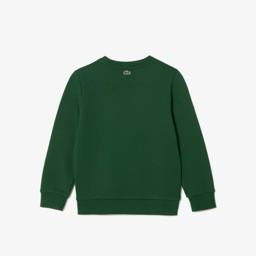 Lacoste Boy Clothing-Cotton Sweatshirt With Iconic Print