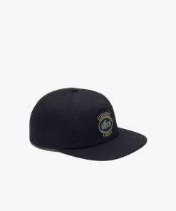 Lacoste Caps & Hats-Cotton Twill Cap With Badge