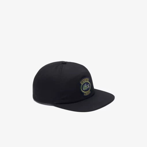 Lacoste Caps & Hats-Cotton Twill Cap With Badge