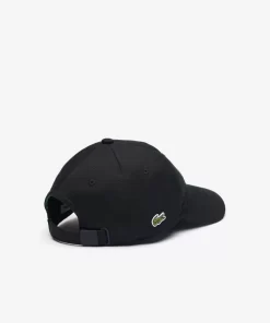 Lacoste Accessories-Cotton Twill Cap With Large Crocodile