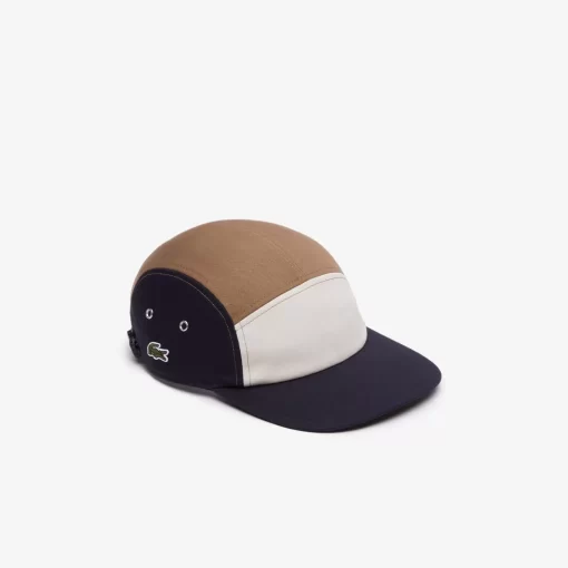 Lacoste Caps & Hats-Cotton Twill Colourblock Jockey Cap