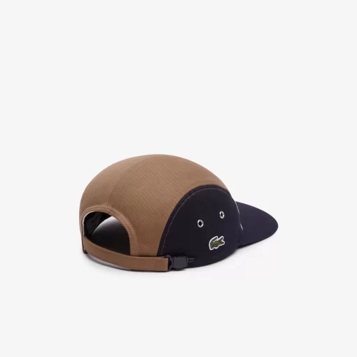 Lacoste Caps & Hats-Cotton Twill Colourblock Jockey Cap