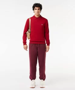 Lacoste Knitwear-Crew Neck Cotton Sweater