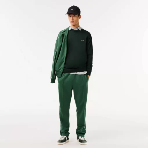 Lacoste Knitwear-Crew Neck Cotton Sweater