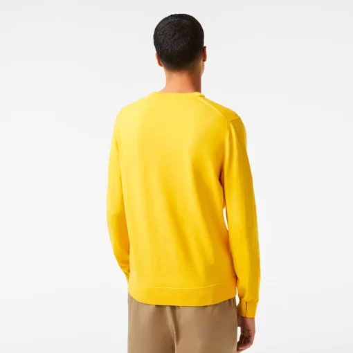 Lacoste Knitwear-Crew Neck Cotton Sweater