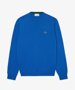 Lacoste Knitwear-Crew Neck Cotton Sweater