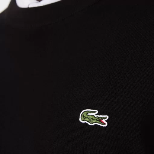 Lacoste Knitwear-Crew Neck Cotton Sweater