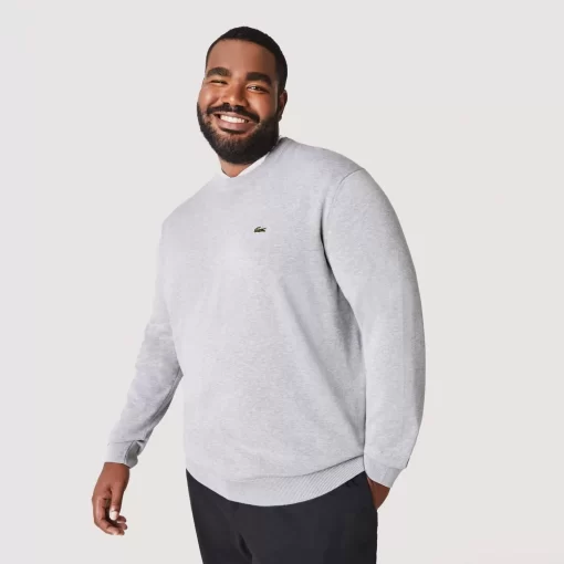 Lacoste Knitwear-Crew Neck Cotton Sweater