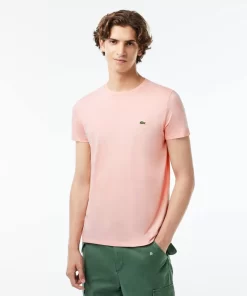 Lacoste T-Shirts-Crew Neck Pima Cotton Jersey T-Shirt