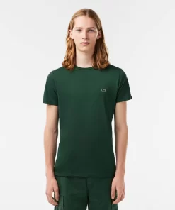 Lacoste T-Shirts-Crew Neck Pima Cotton Jersey T-Shirt