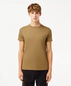 Lacoste T-Shirts-Crew Neck Pima Cotton Jersey T-Shirt