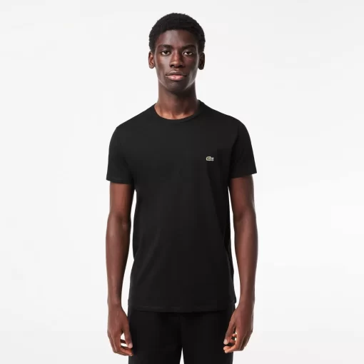 Lacoste T-Shirts-Crew Neck Pima Cotton Jersey T-Shirt