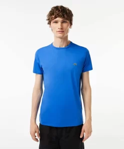 Lacoste T-Shirts-Crew Neck Pima Cotton Jersey T-Shirt