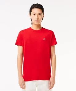 Lacoste T-Shirts-Crew Neck Pima Cotton Jersey T-Shirt