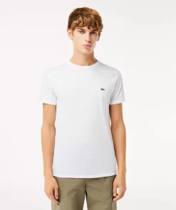 Lacoste T-Shirts-Crew Neck Pima Cotton Jersey T-Shirt