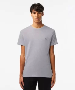 Lacoste T-Shirts-Crew Neck Pima Cotton Jersey T-Shirt