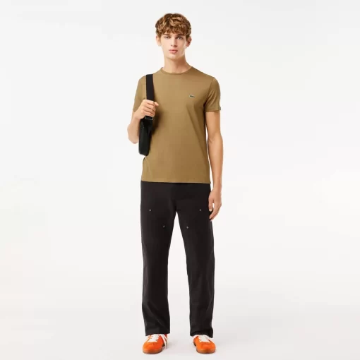 Lacoste T-Shirts-Crew Neck Pima Cotton Jersey T-Shirt