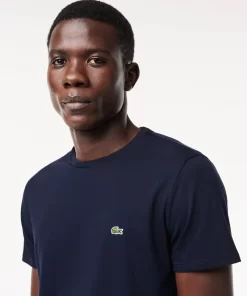 Lacoste T-Shirts-Crew Neck Pima Cotton Jersey T-Shirt