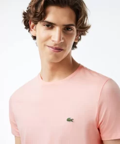 Lacoste T-Shirts-Crew Neck Pima Cotton Jersey T-Shirt