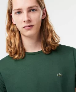 Lacoste T-Shirts-Crew Neck Pima Cotton Jersey T-Shirt