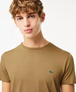 Lacoste T-Shirts-Crew Neck Pima Cotton Jersey T-Shirt