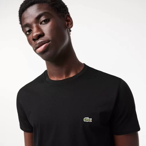 Lacoste T-Shirts-Crew Neck Pima Cotton Jersey T-Shirt