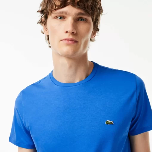 Lacoste T-Shirts-Crew Neck Pima Cotton Jersey T-Shirt