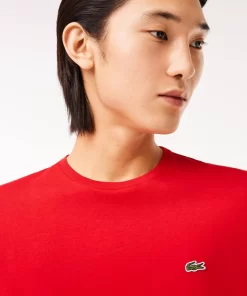 Lacoste T-Shirts-Crew Neck Pima Cotton Jersey T-Shirt