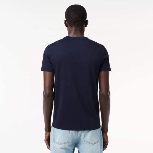 Lacoste T-Shirts-Crew Neck Pima Cotton Jersey T-Shirt