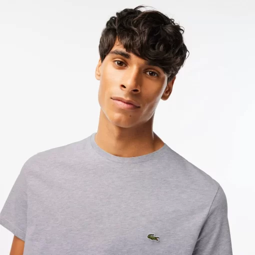 Lacoste T-Shirts-Crew Neck Pima Cotton Jersey T-Shirt