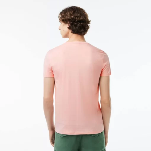 Lacoste T-Shirts-Crew Neck Pima Cotton Jersey T-Shirt