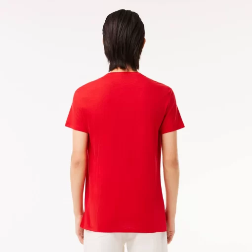 Lacoste T-Shirts-Crew Neck Pima Cotton Jersey T-Shirt