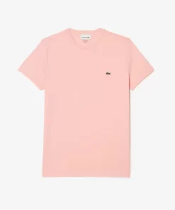 Lacoste T-Shirts-Crew Neck Pima Cotton Jersey T-Shirt