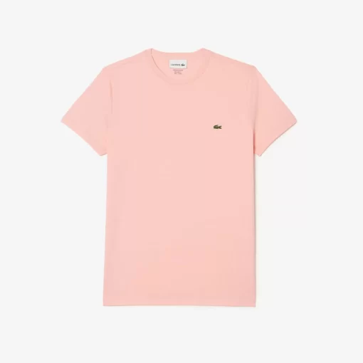 Lacoste T-Shirts-Crew Neck Pima Cotton Jersey T-Shirt