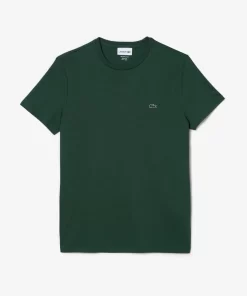 Lacoste T-Shirts-Crew Neck Pima Cotton Jersey T-Shirt