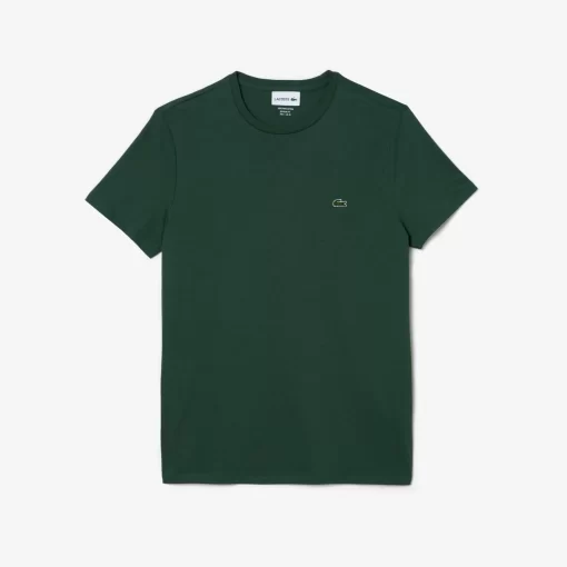 Lacoste T-Shirts-Crew Neck Pima Cotton Jersey T-Shirt