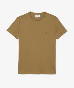 Lacoste T-Shirts-Crew Neck Pima Cotton Jersey T-Shirt