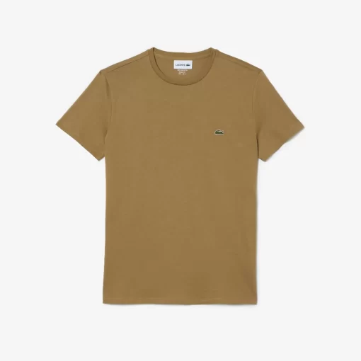 Lacoste T-Shirts-Crew Neck Pima Cotton Jersey T-Shirt