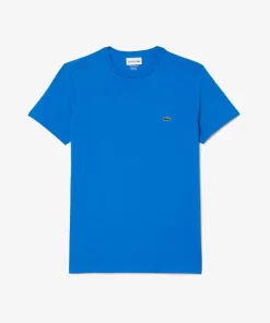 Lacoste T-Shirts-Crew Neck Pima Cotton Jersey T-Shirt