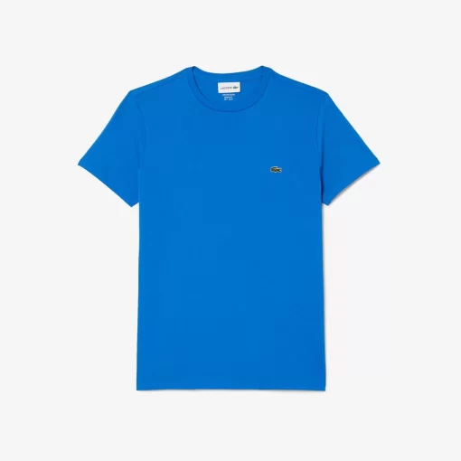 Lacoste T-Shirts-Crew Neck Pima Cotton Jersey T-Shirt