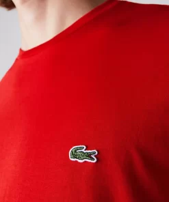 Lacoste T-Shirts-Crew Neck Pima Cotton Jersey T-Shirt